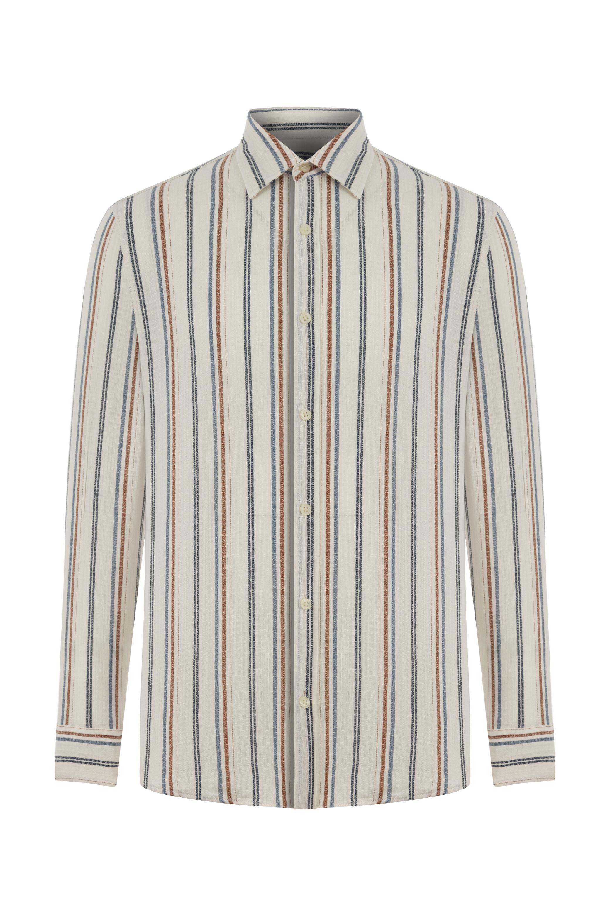 ÇİZGİLİ REGULAR FIT GÖMLEK