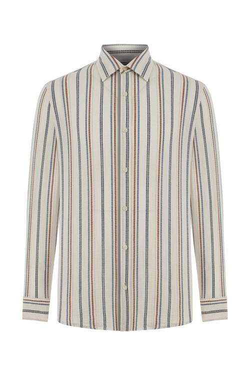  ÇİZGİLİ REGULAR FIT GÖMLEK