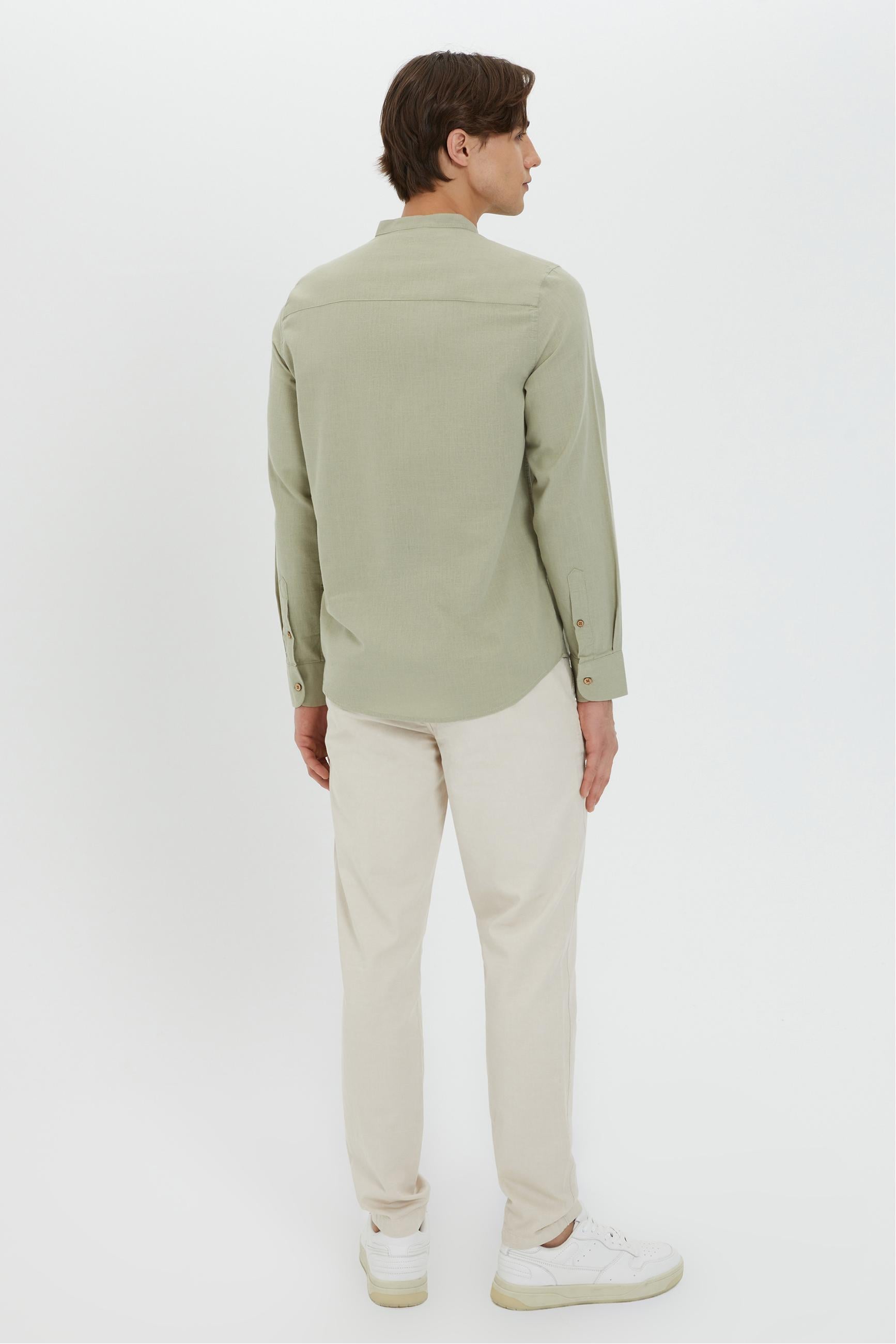 HAKİM YAKA REGULAR FIT GÖMLEK