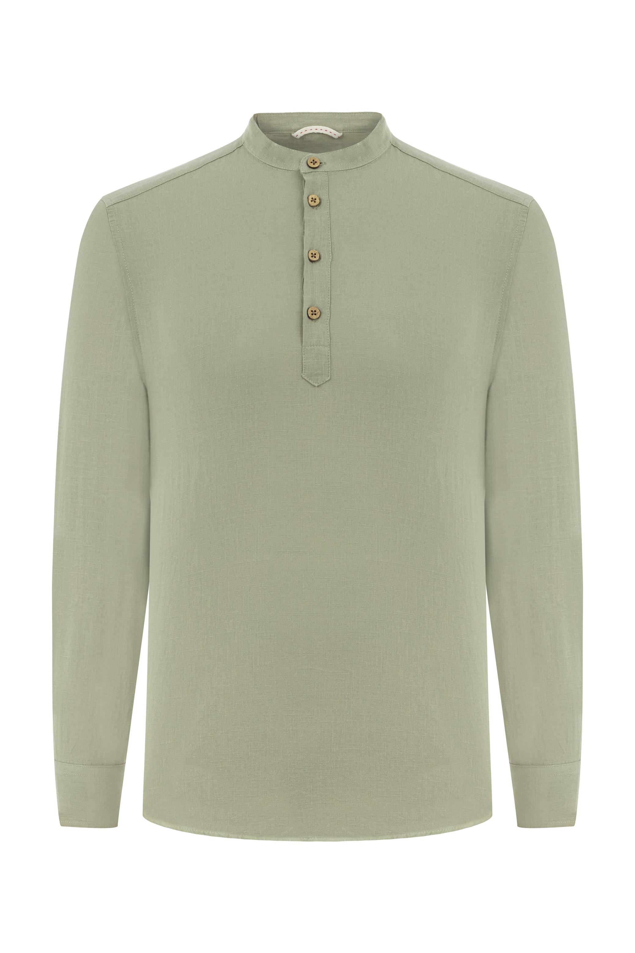 HAKİM YAKA REGULAR FIT GÖMLEK