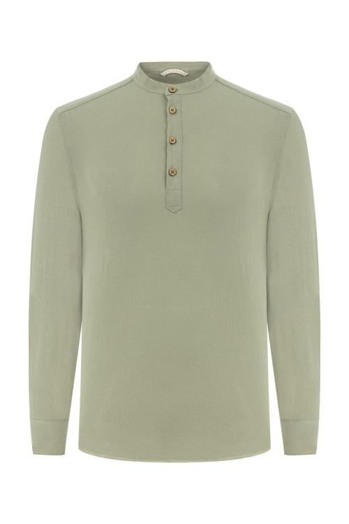  HAKİM YAKA REGULAR FIT GÖMLEK