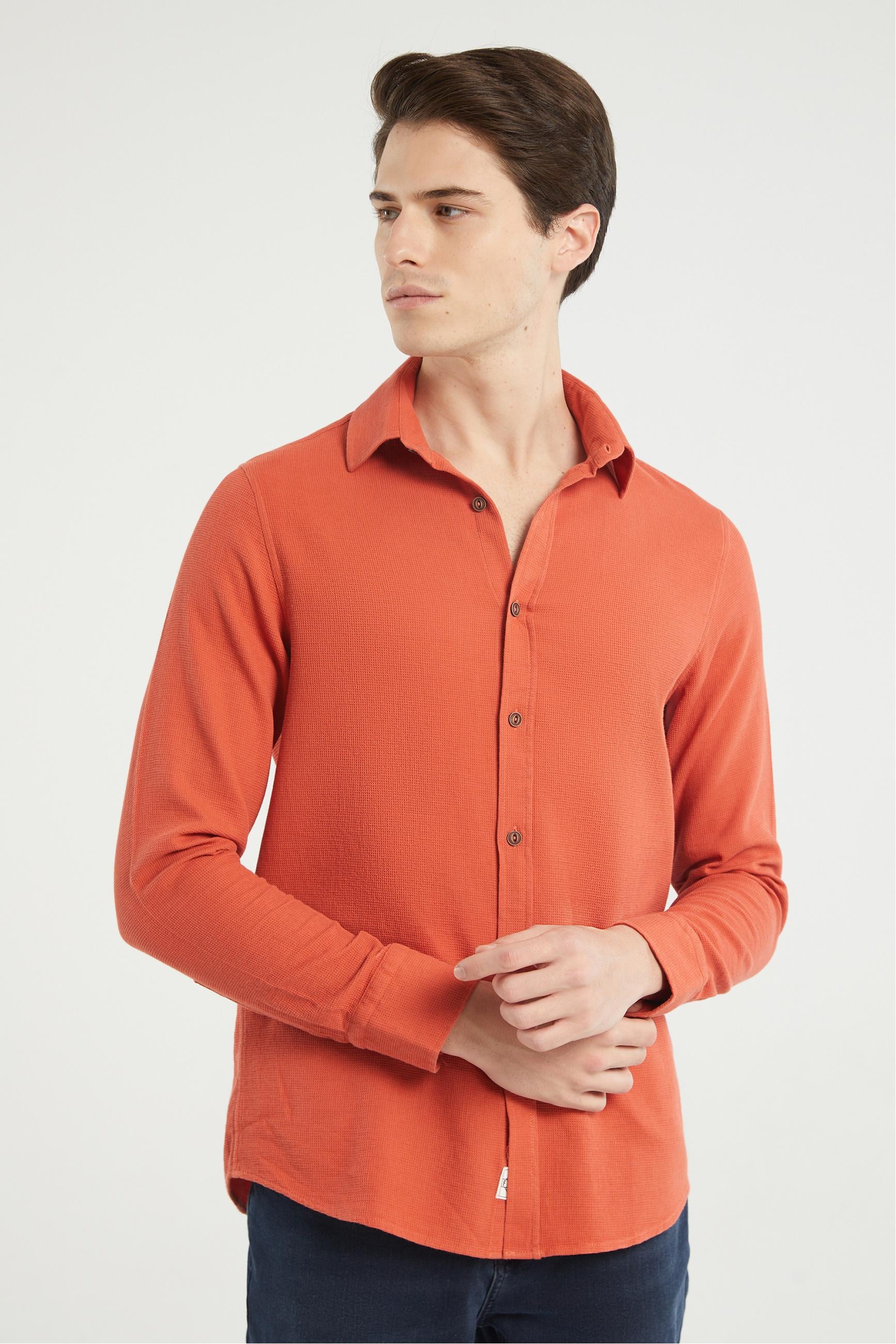 ARMÜRLÜ REGULAR FIT GÖMLEK