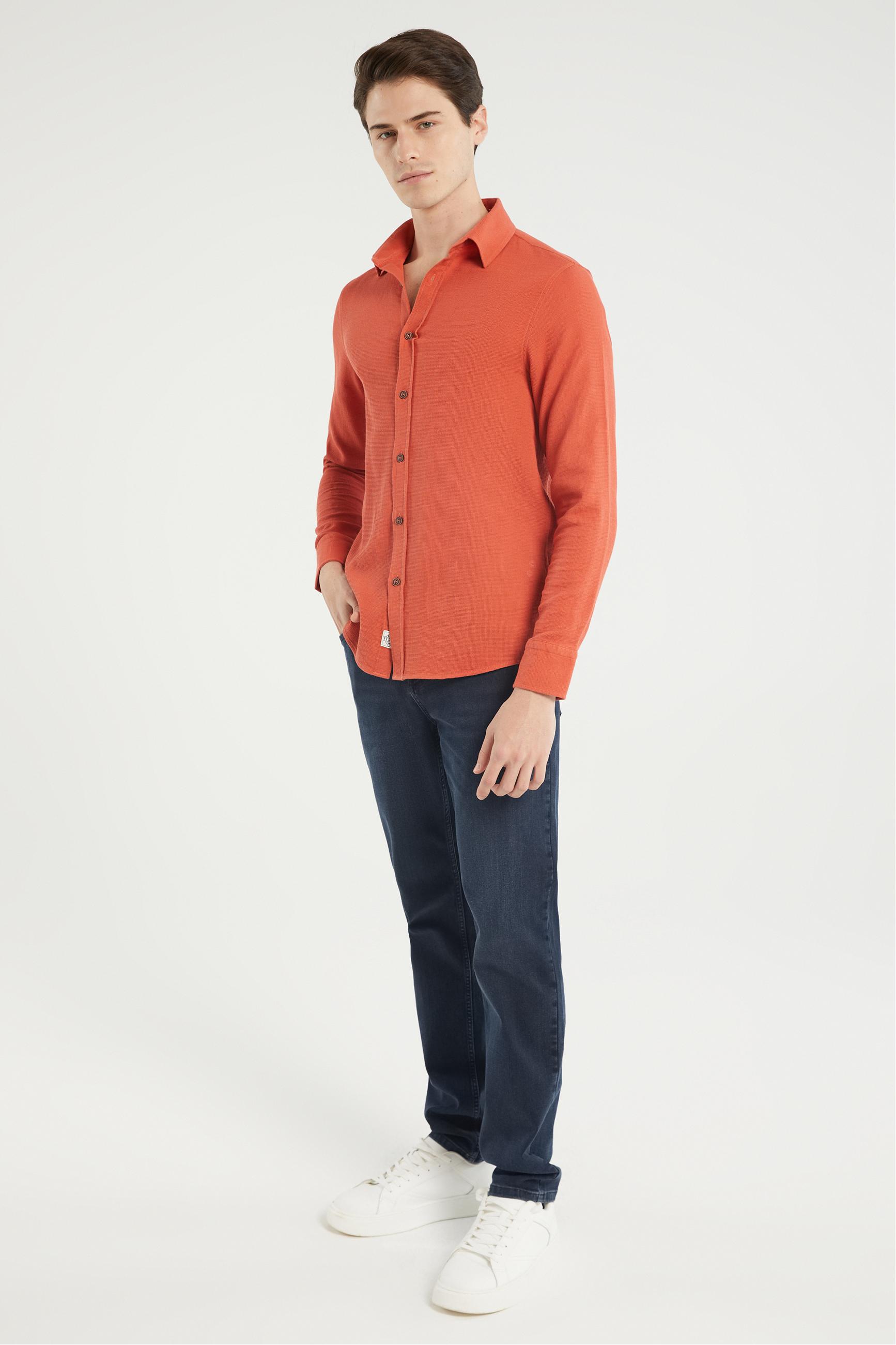 ARMÜRLÜ REGULAR FIT GÖMLEK