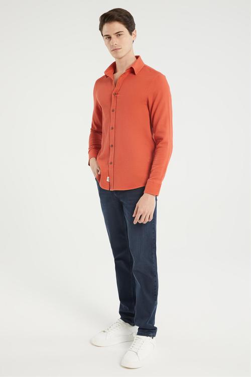  ARMÜRLÜ REGULAR FIT GÖMLEK