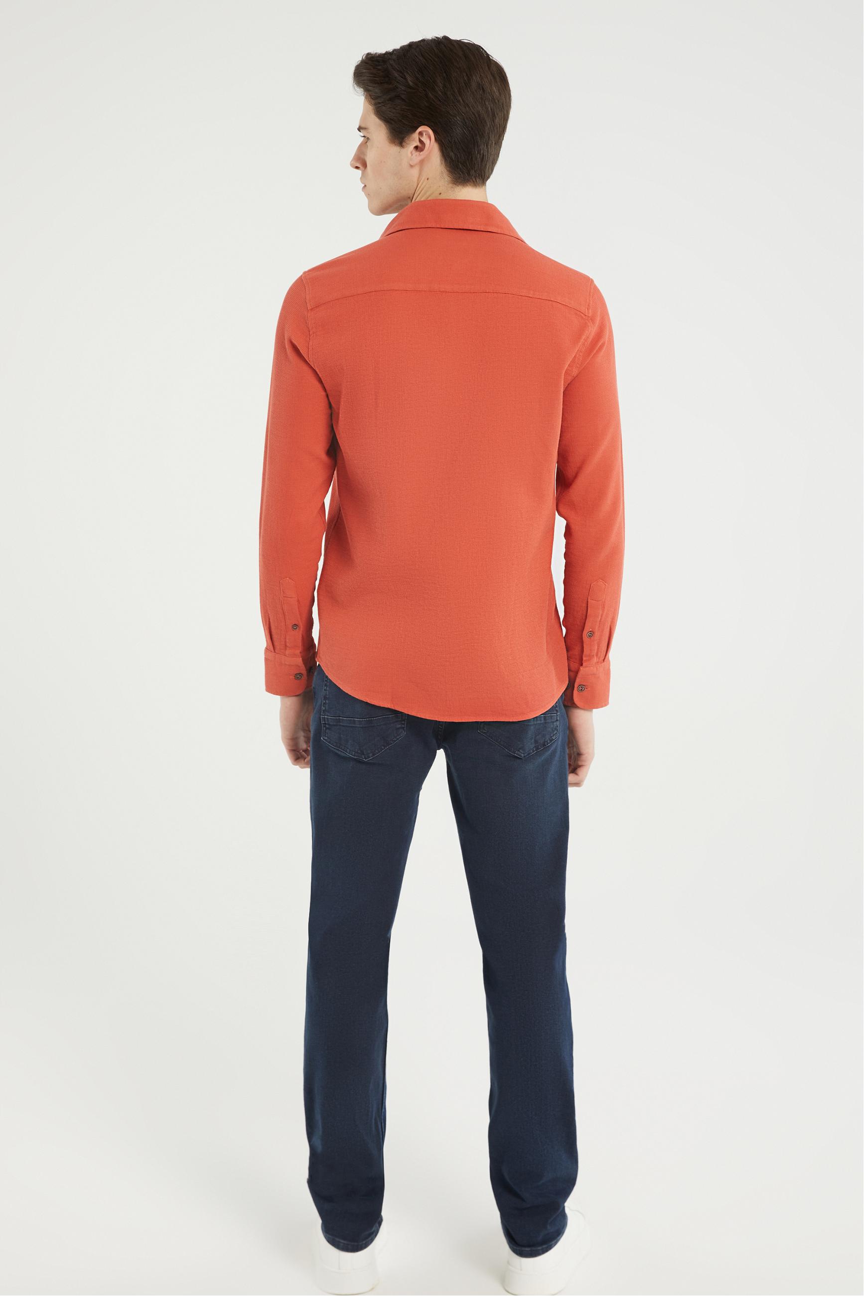 ARMÜRLÜ REGULAR FIT GÖMLEK