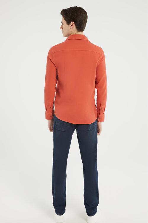  ARMÜRLÜ REGULAR FIT GÖMLEK