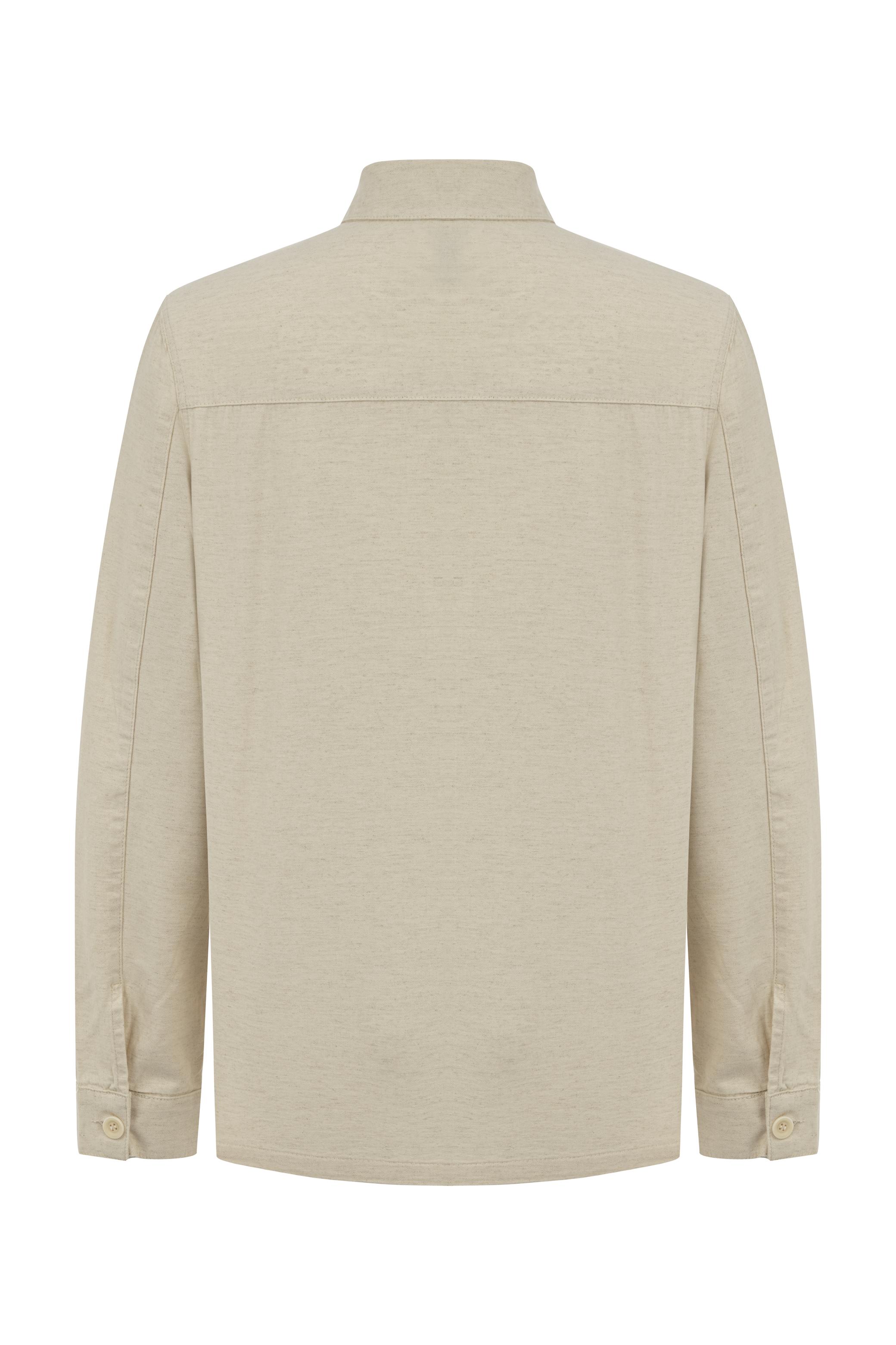 KETEN KARIŞIMLI CASUAL CEKET