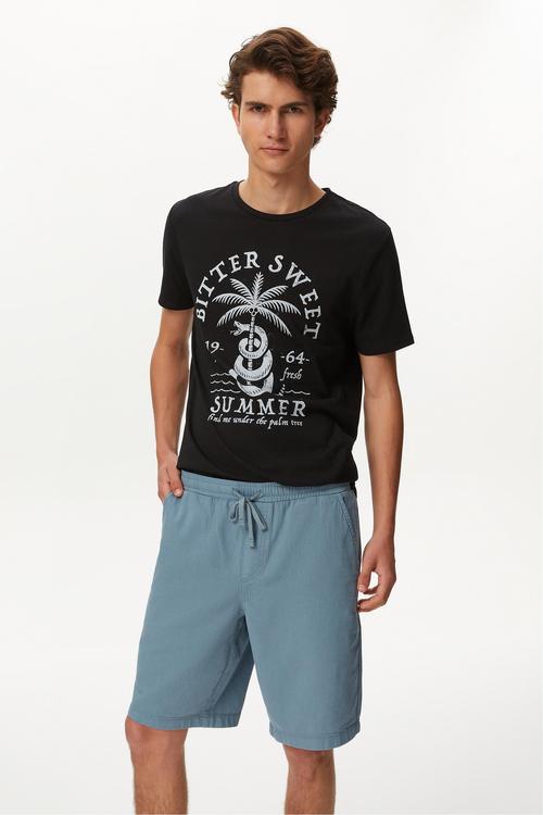  KETEN KARIŞIMLI ŞORT