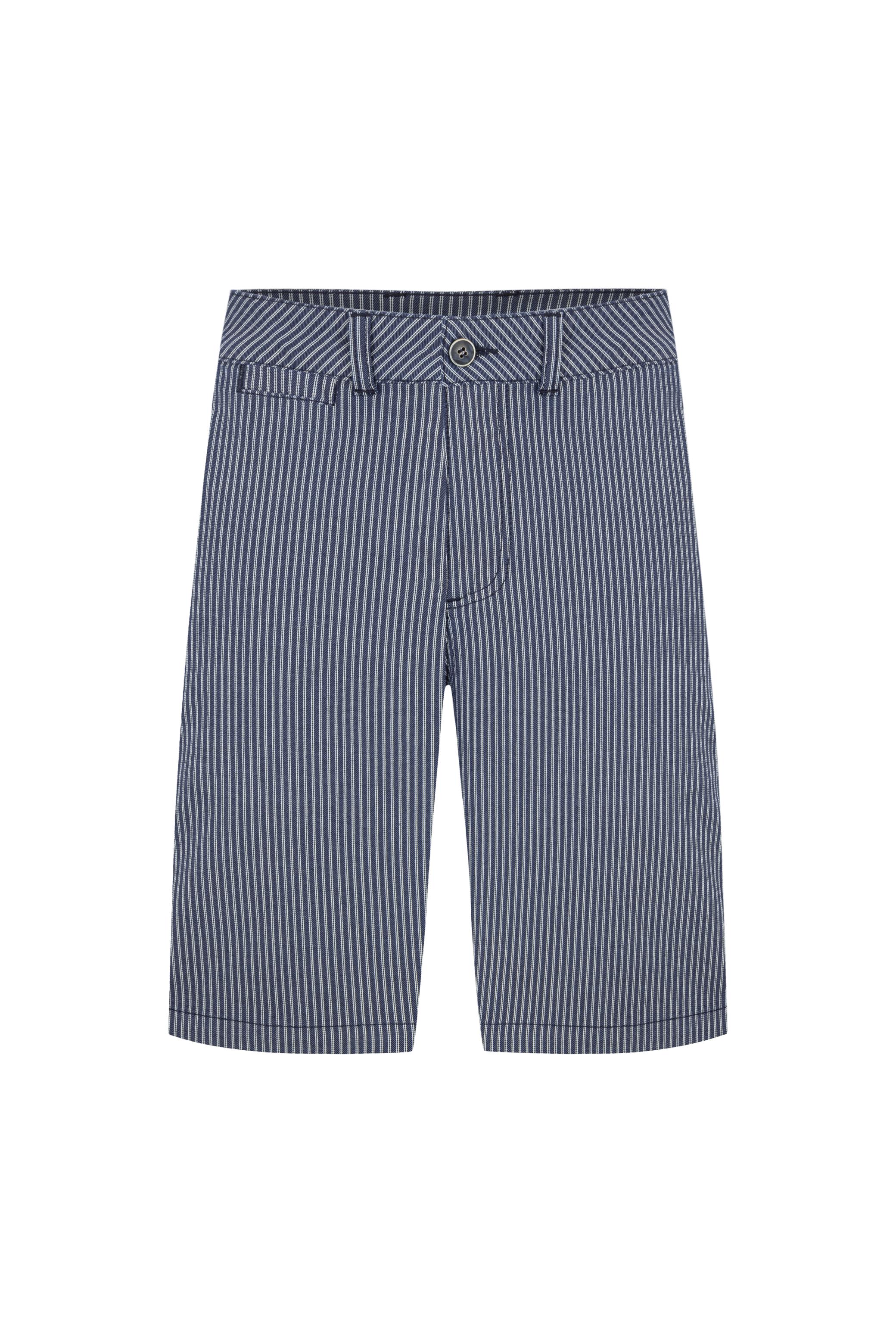 ÇİZGİLİ CHINO ŞORT