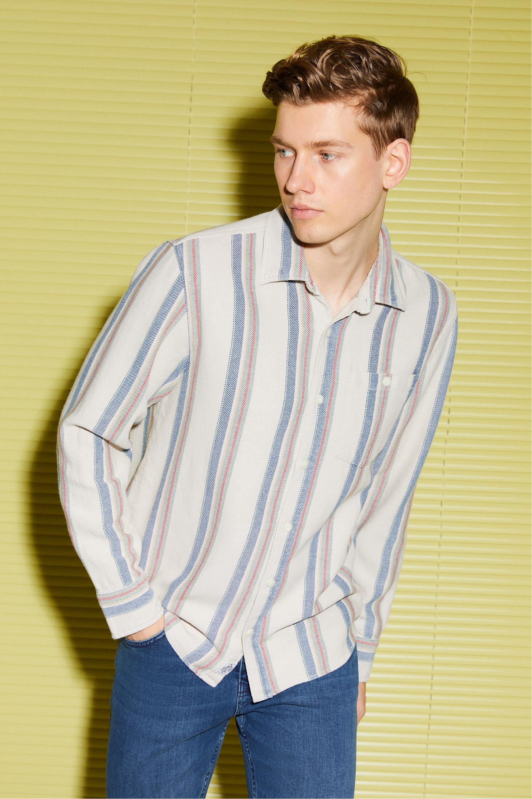 ÇİZGİLİ REGULAR FIT GÖMLEK