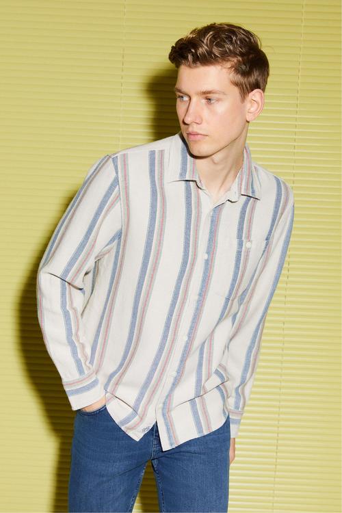  ÇİZGİLİ REGULAR FIT GÖMLEK