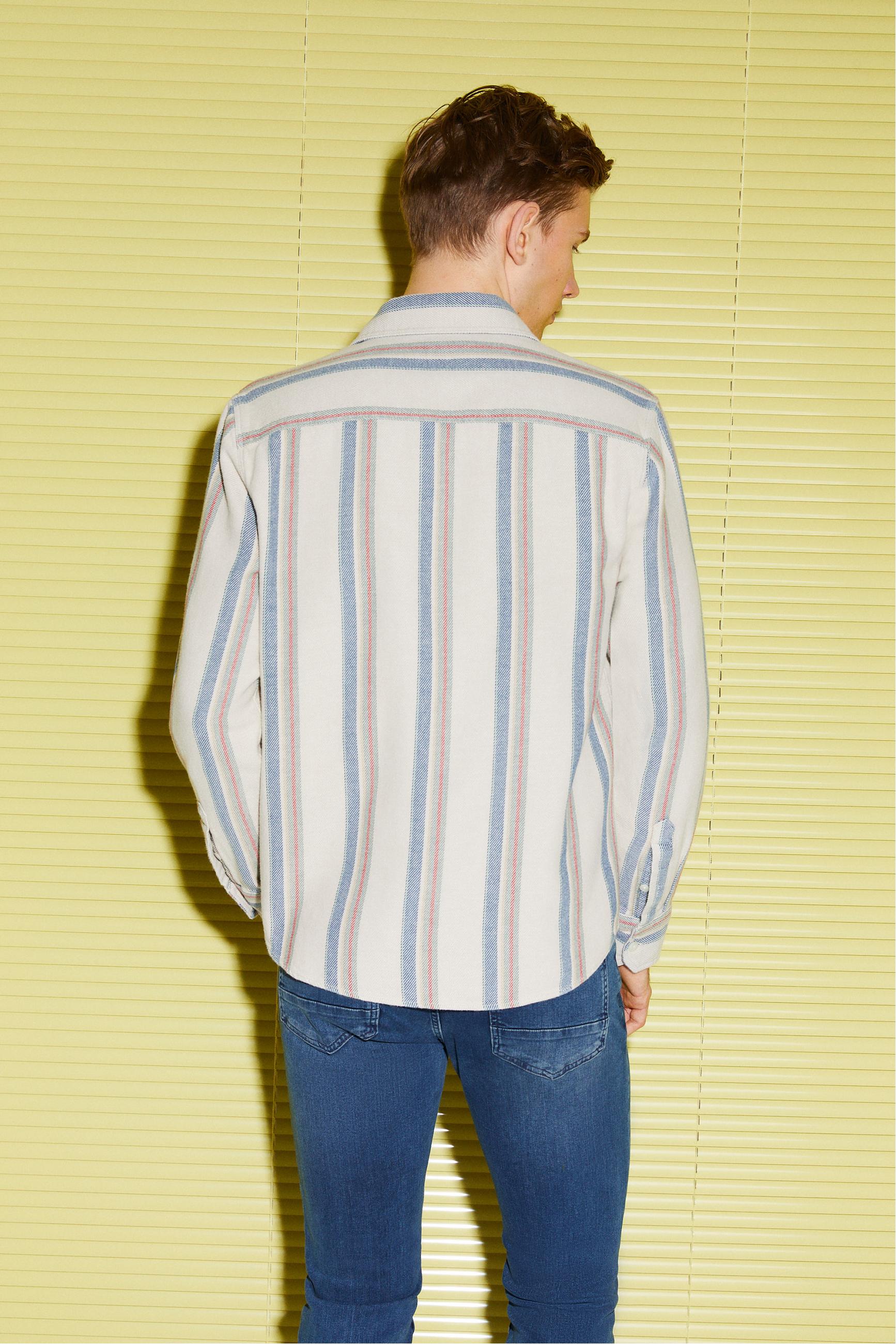 ÇİZGİLİ REGULAR FIT GÖMLEK