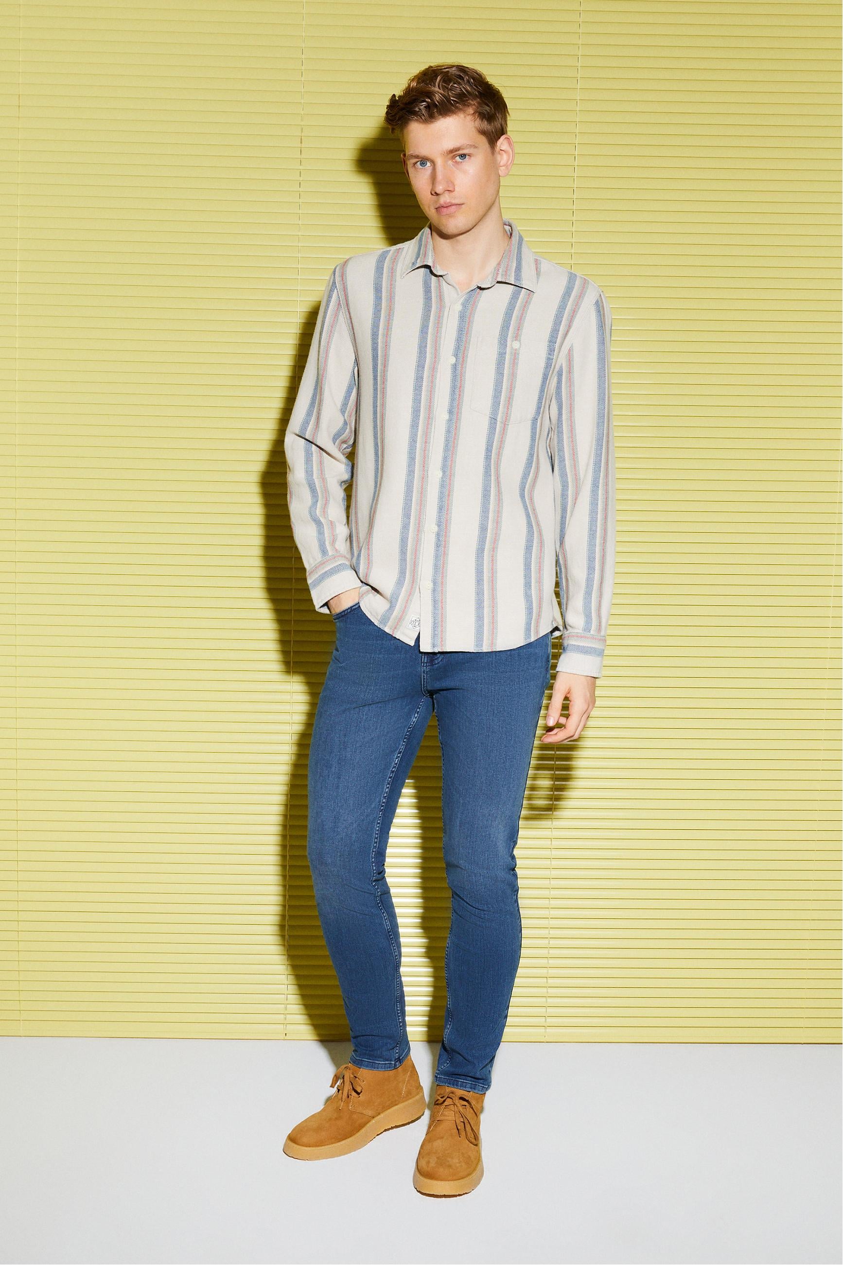 ÇİZGİLİ REGULAR FIT GÖMLEK