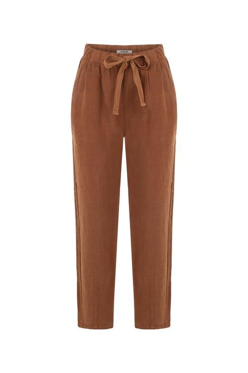  STRAIGHT FIT KETEN PANTOLON