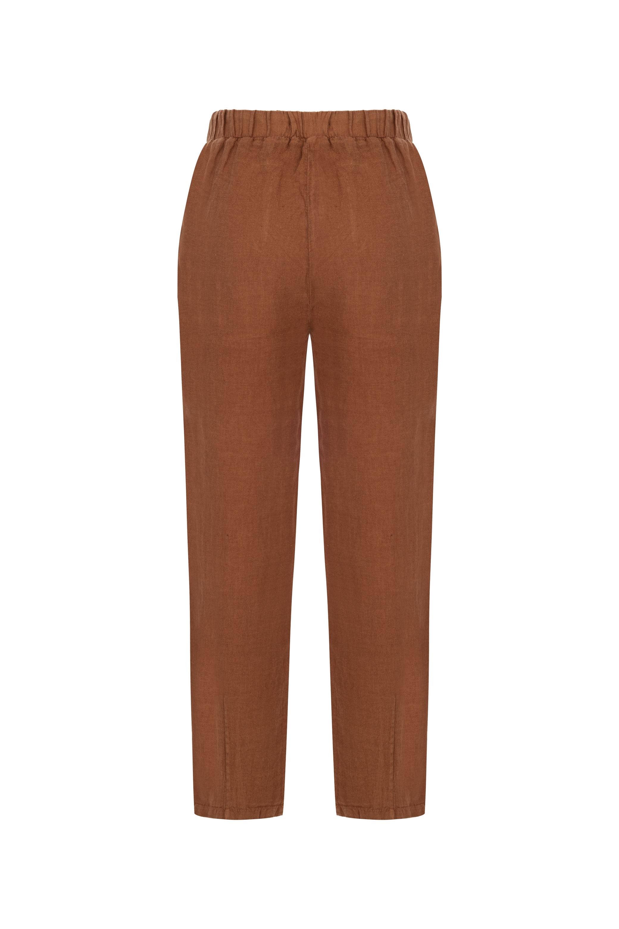 STRAIGHT FIT KETEN PANTOLON