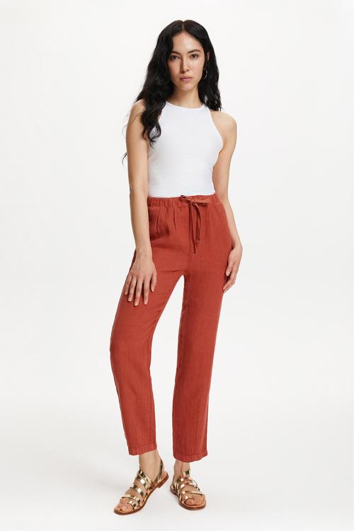  STRAIGHT FIT KETEN PANTOLON