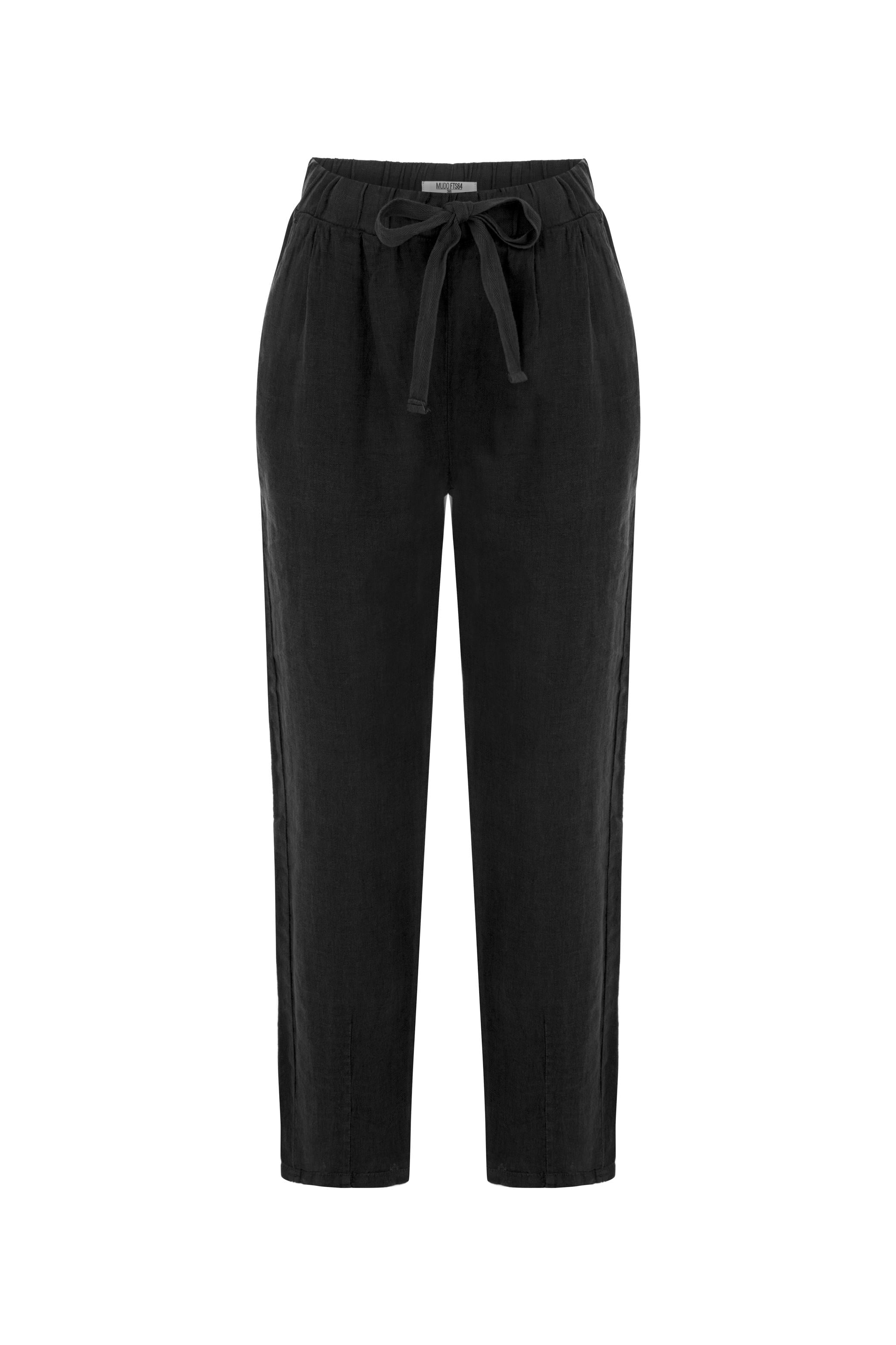 STRAIGHT FIT KETEN PANTOLON