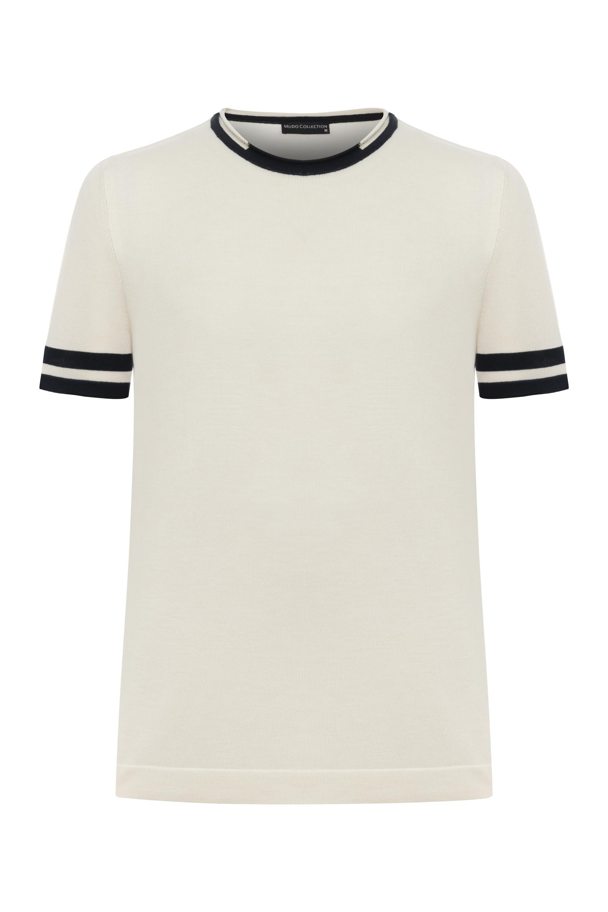 ÇİZGİLİ KISA KOLLU TRİKO