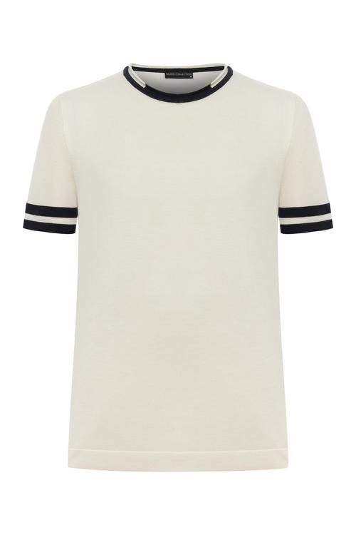  ÇİZGİLİ KISA KOLLU TRİKO