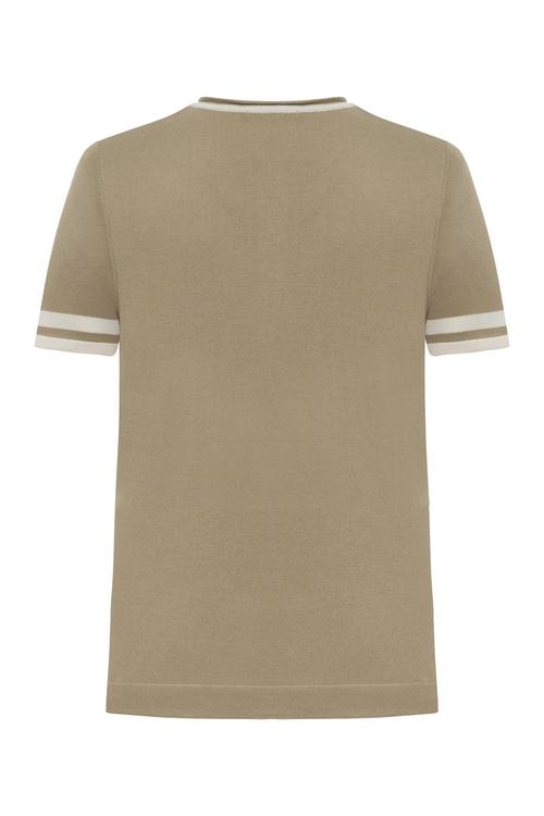  ÇİZGİLİ KISA KOLLU TRİKO