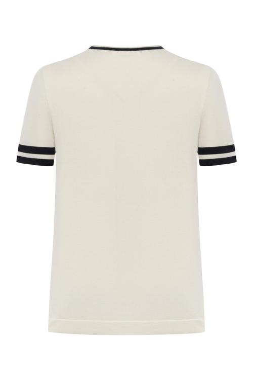  ÇİZGİLİ KISA KOLLU TRİKO