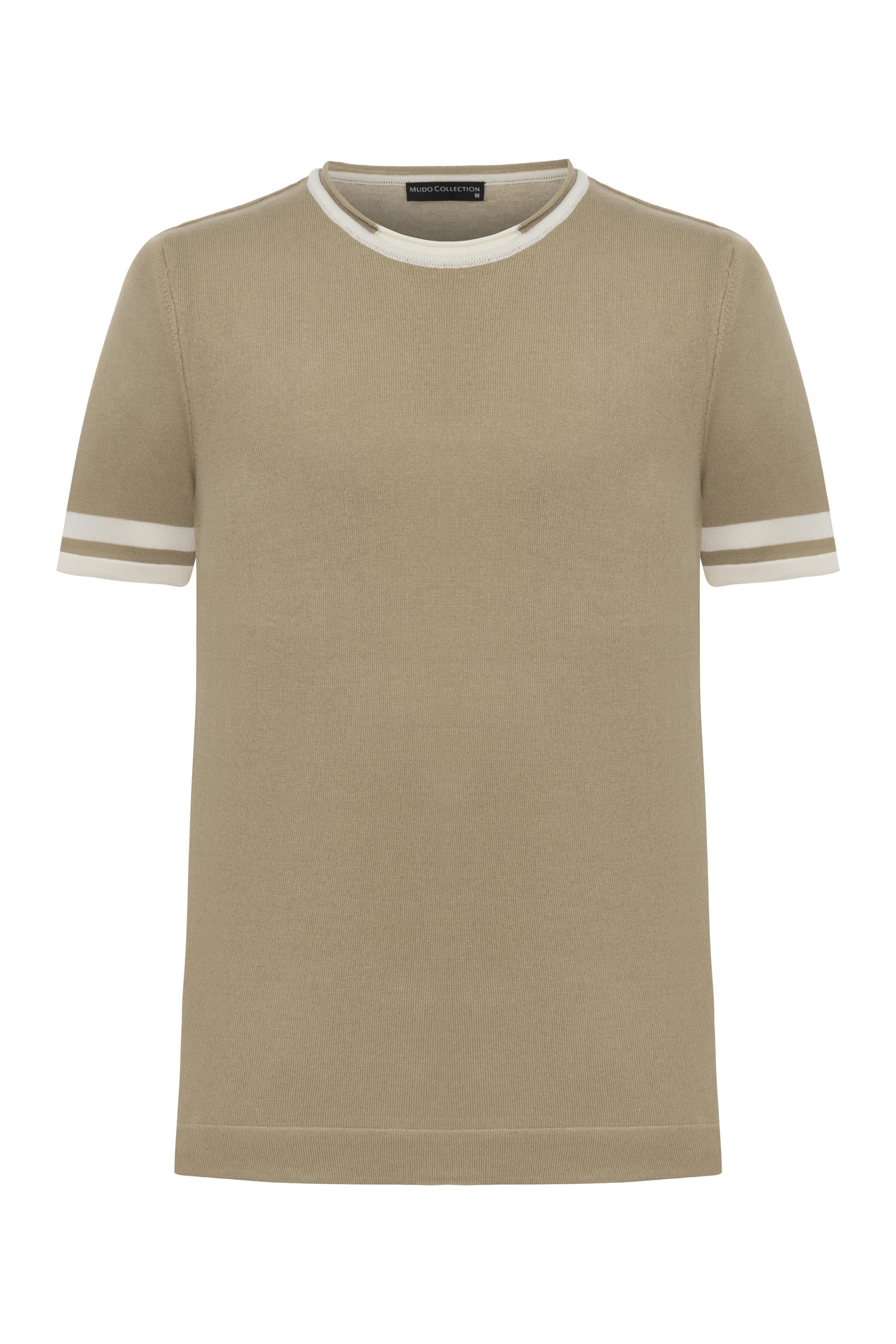 ÇİZGİLİ KISA KOLLU TRİKO