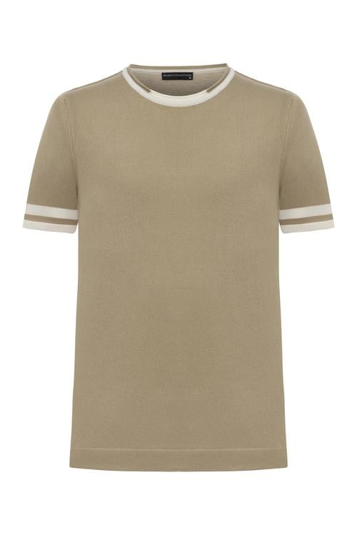  ÇİZGİLİ KISA KOLLU TRİKO