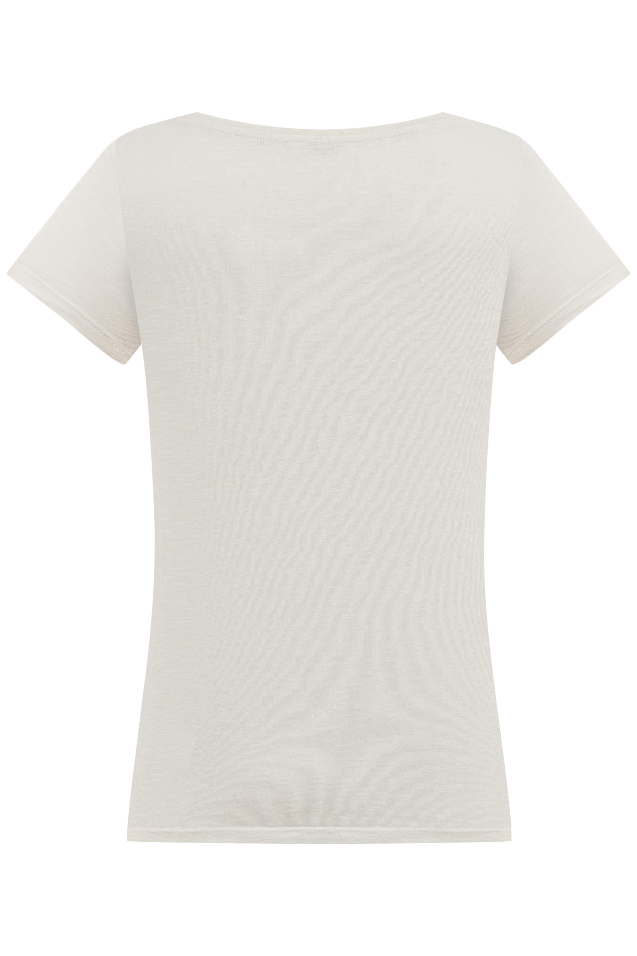 V YAKA KISA KOLLU T-SHIRT