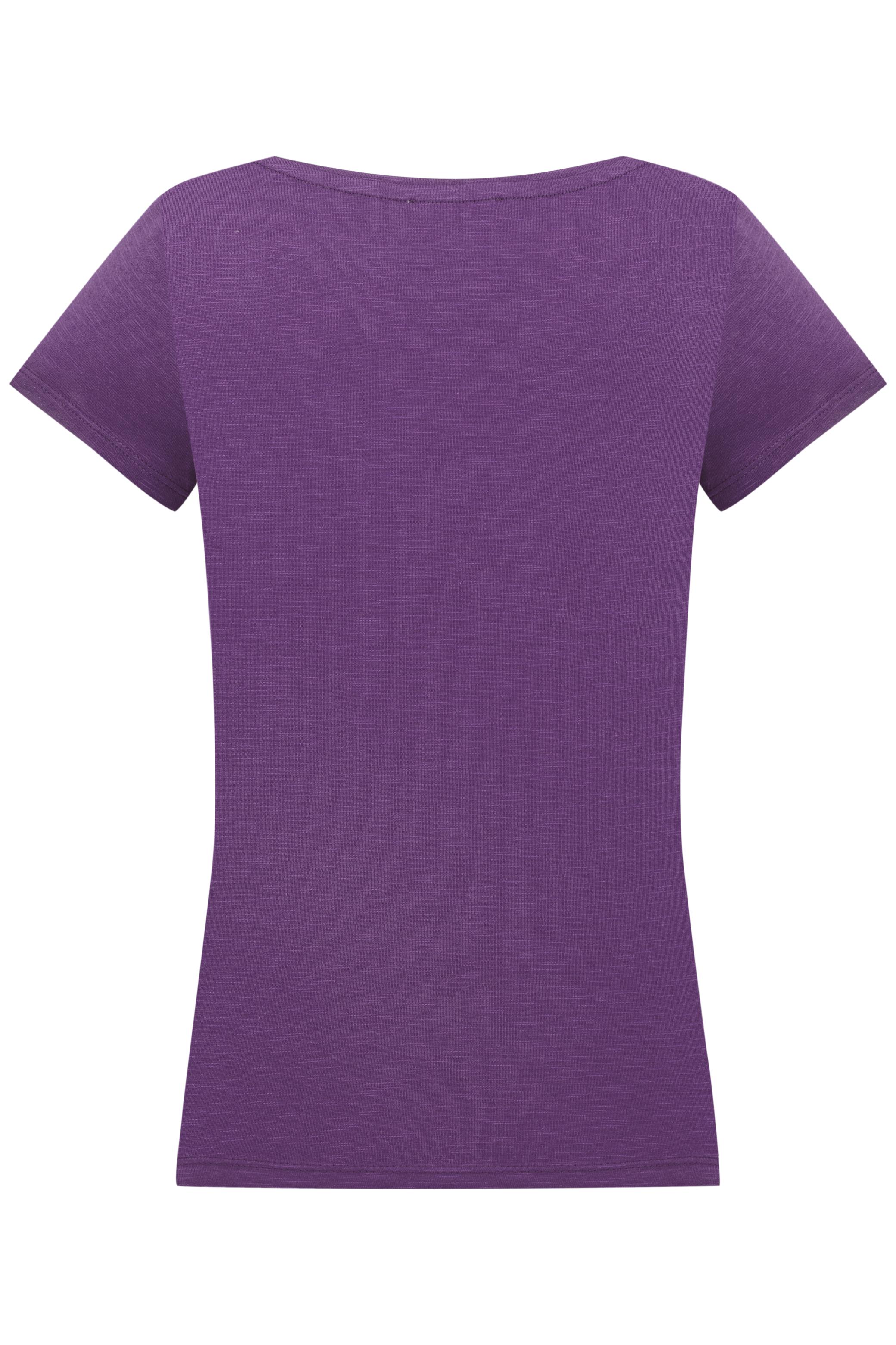 V YAKA KISA KOLLU T-SHIRT