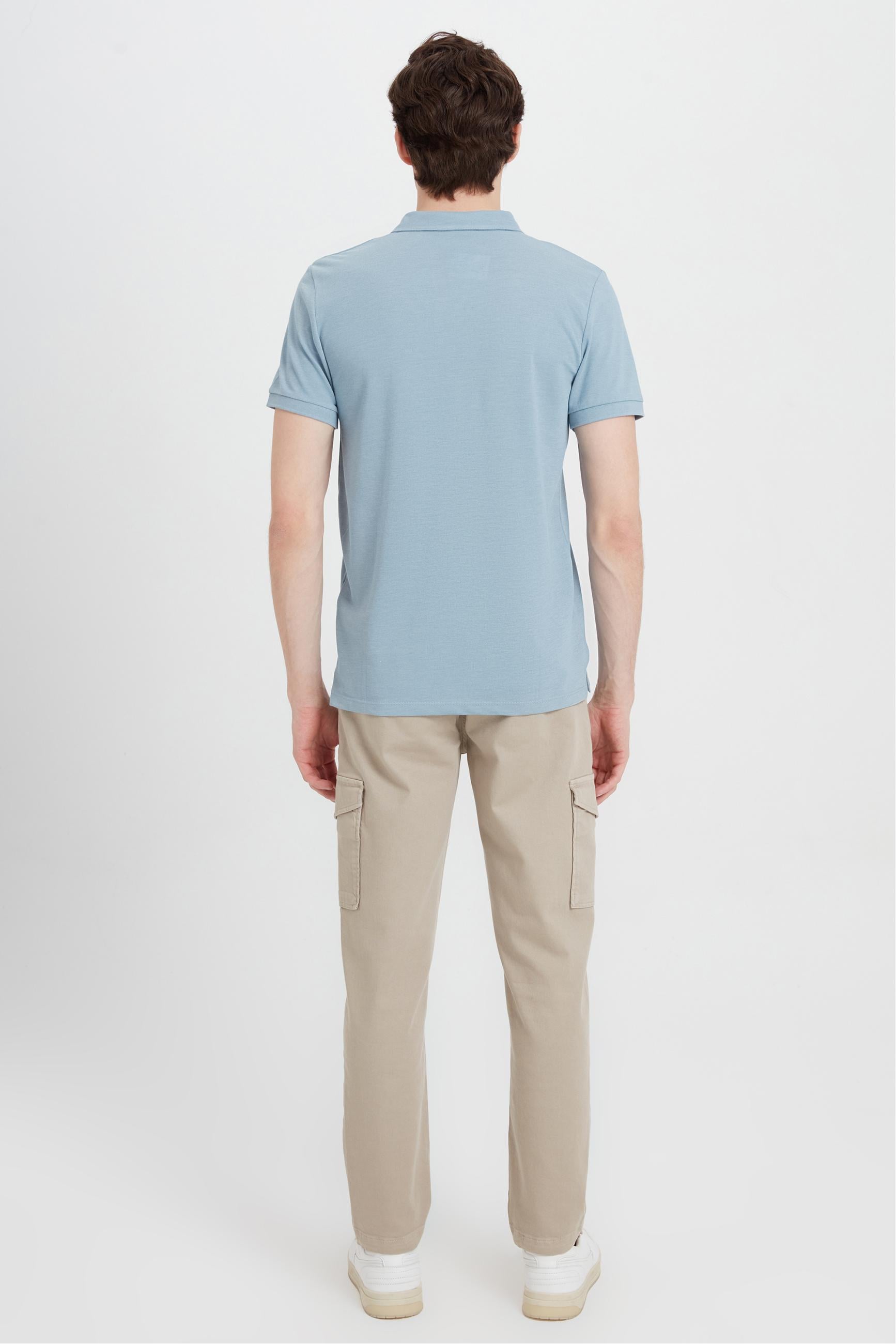 POLO YAKA KISA KOLLU T-SHIRT