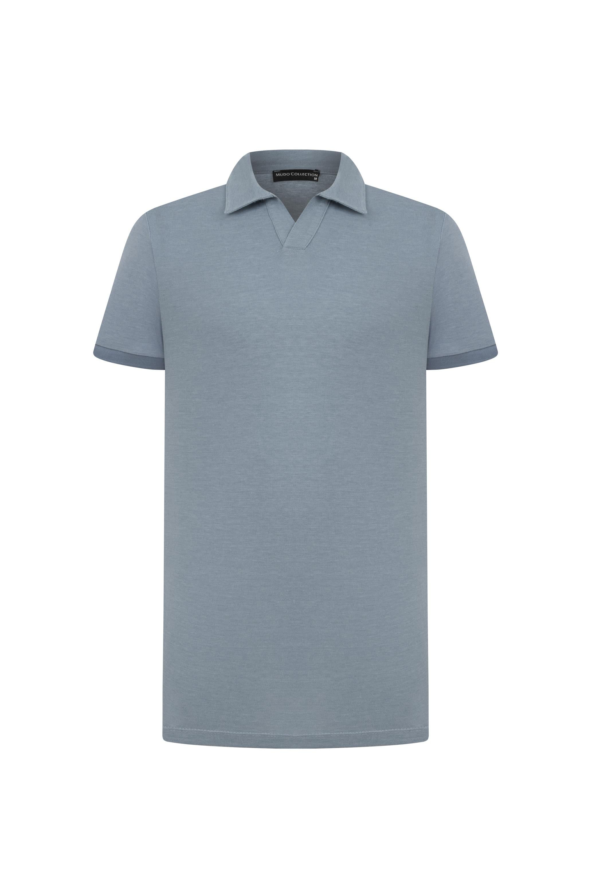 POLO YAKA KISA KOLLU T-SHIRT