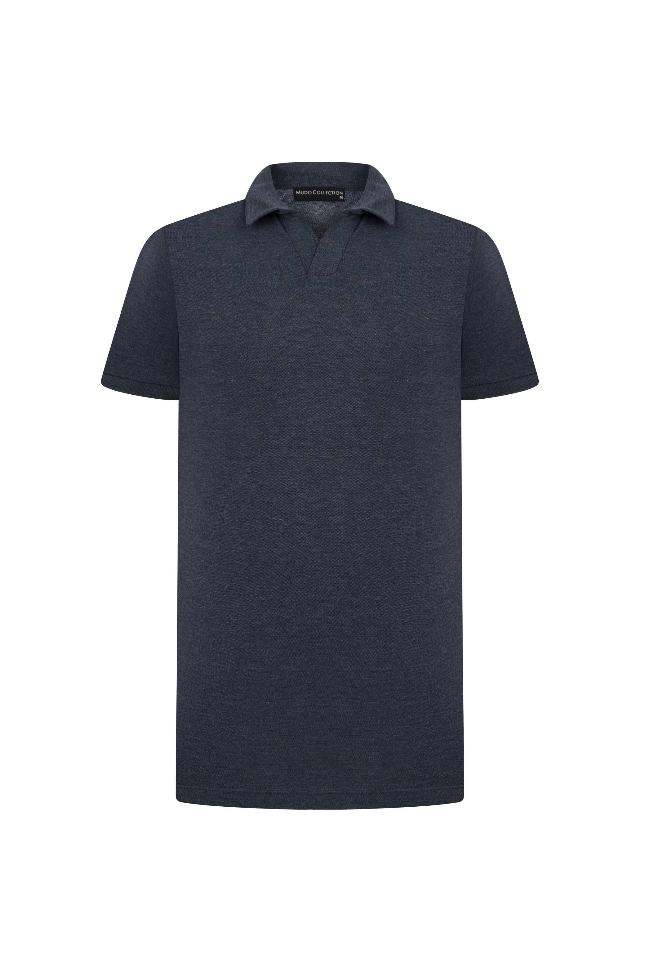 POLO YAKA KISA KOLLU T-SHIRT