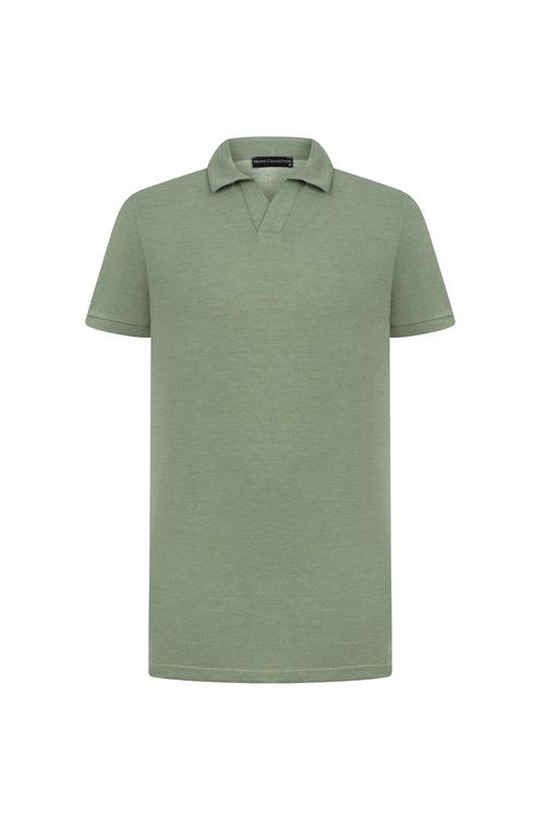  POLO YAKA KISA KOLLU T-SHIRT