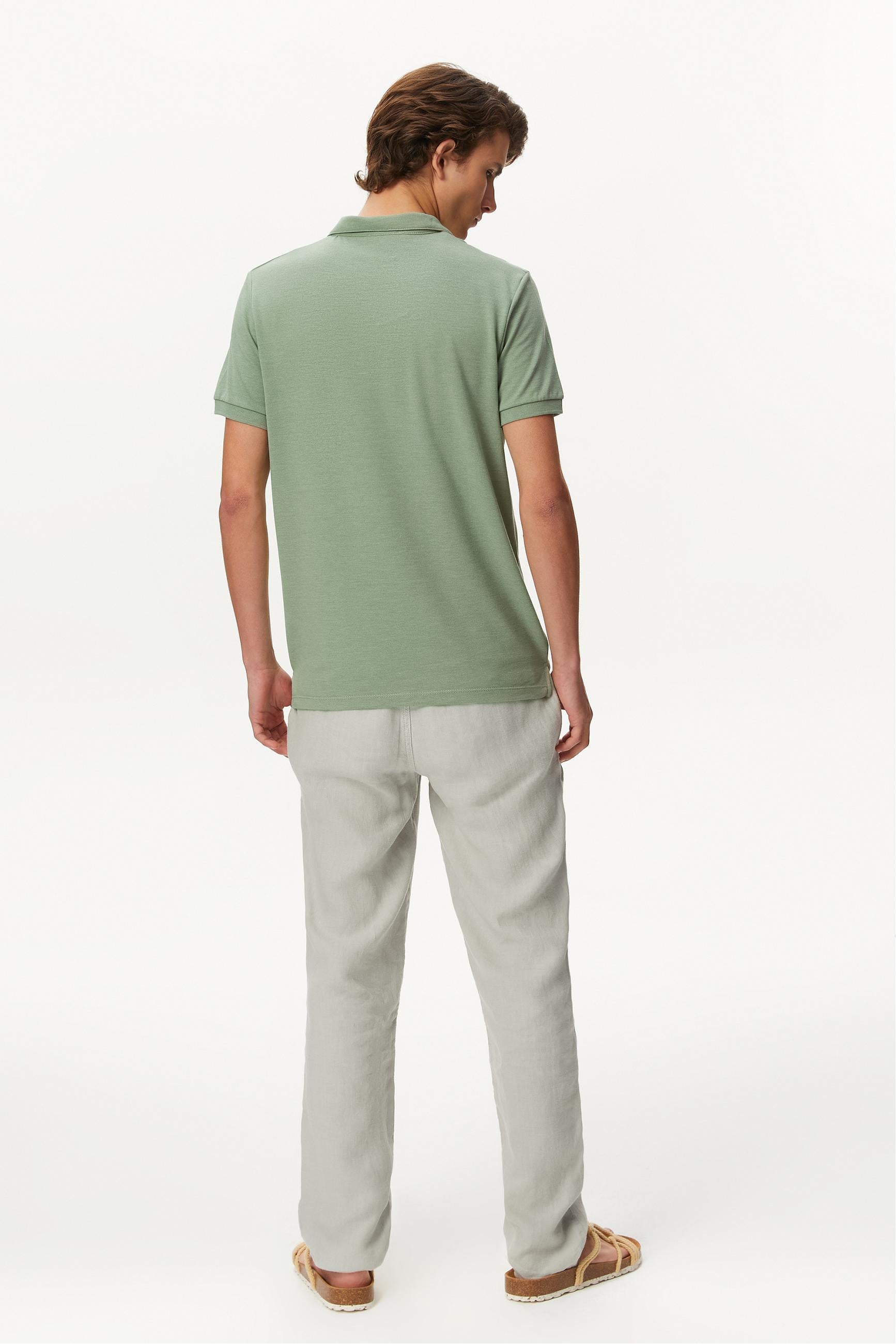 POLO YAKA KISA KOLLU T-SHIRT