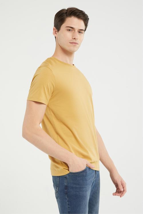  BİSİKLET YAKA KISA KOLLU T-SHIRT