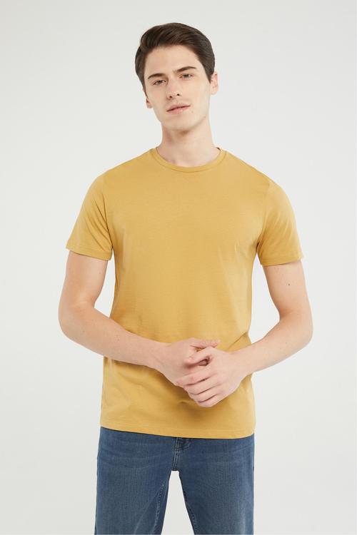  BİSİKLET YAKA KISA KOLLU T-SHIRT