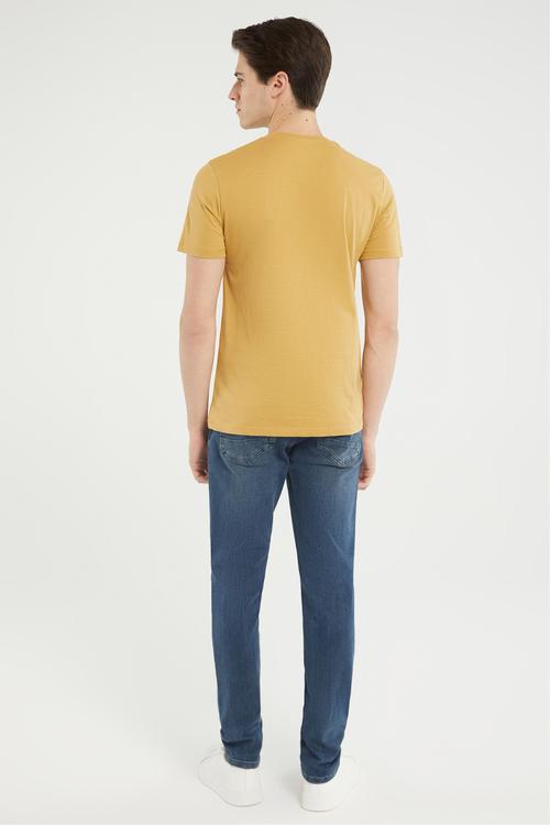  BİSİKLET YAKA KISA KOLLU T-SHIRT