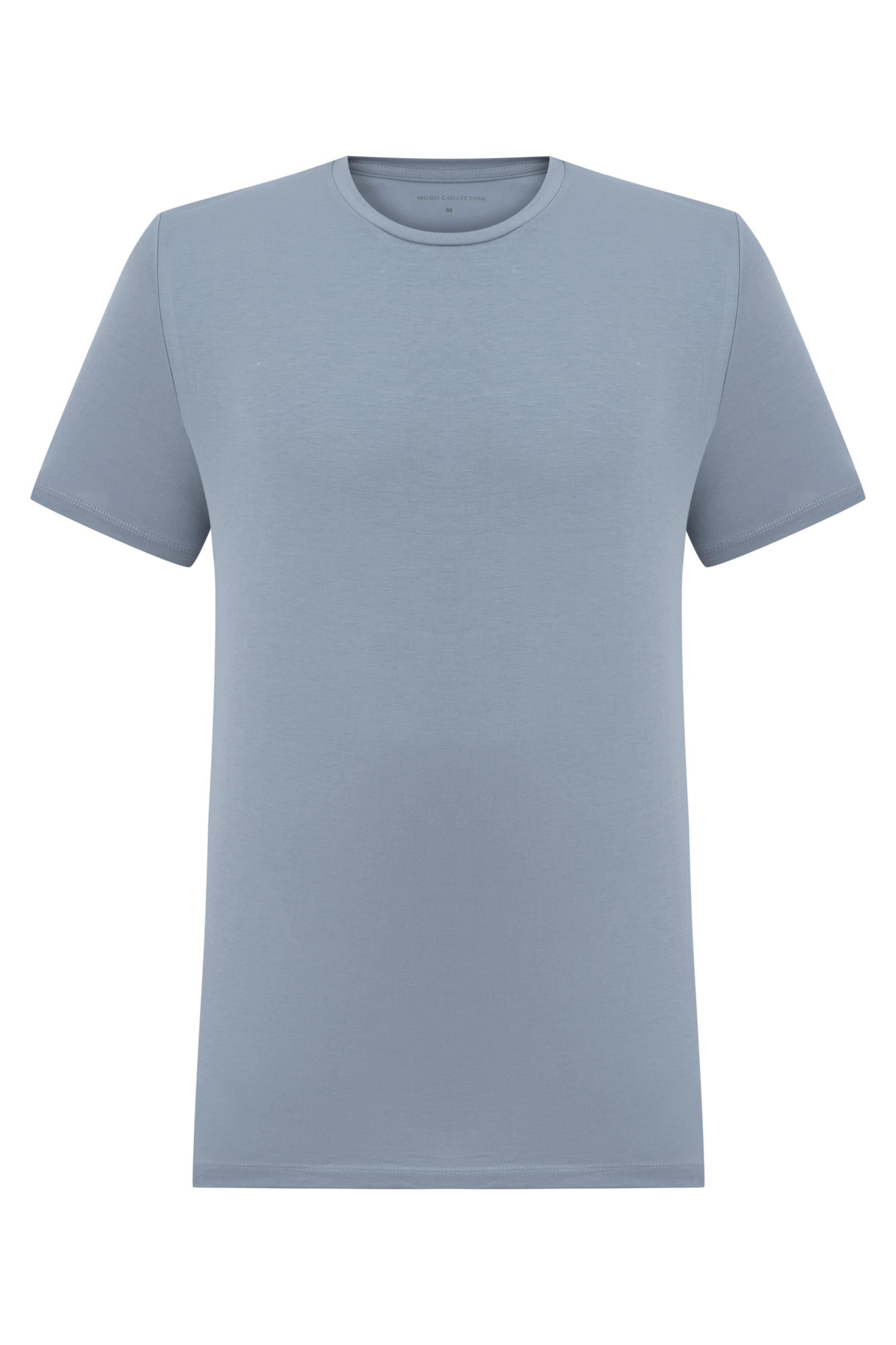 BİSİKLET YAKA KISA KOLLU BASIC T-SHIRT