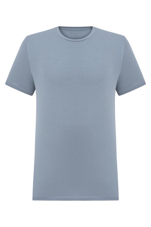  BİSİKLET YAKA KISA KOLLU BASIC T-SHIRT