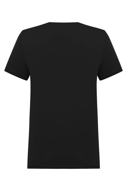  BİSİKLET YAKA KISA KOLLU BASIC T-SHIRT