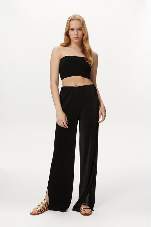  YIRTMAÇLI RAHAT KESİM PANTOLON