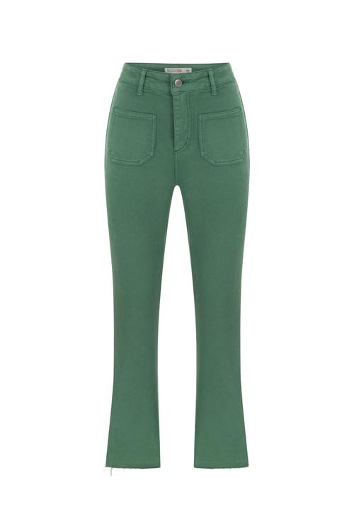  KISA FLARE KESİM JEAN PANTOLON