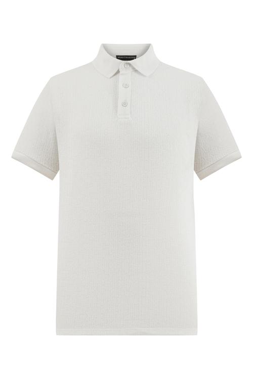  DOKULU POLO YAKA T-SHIRT