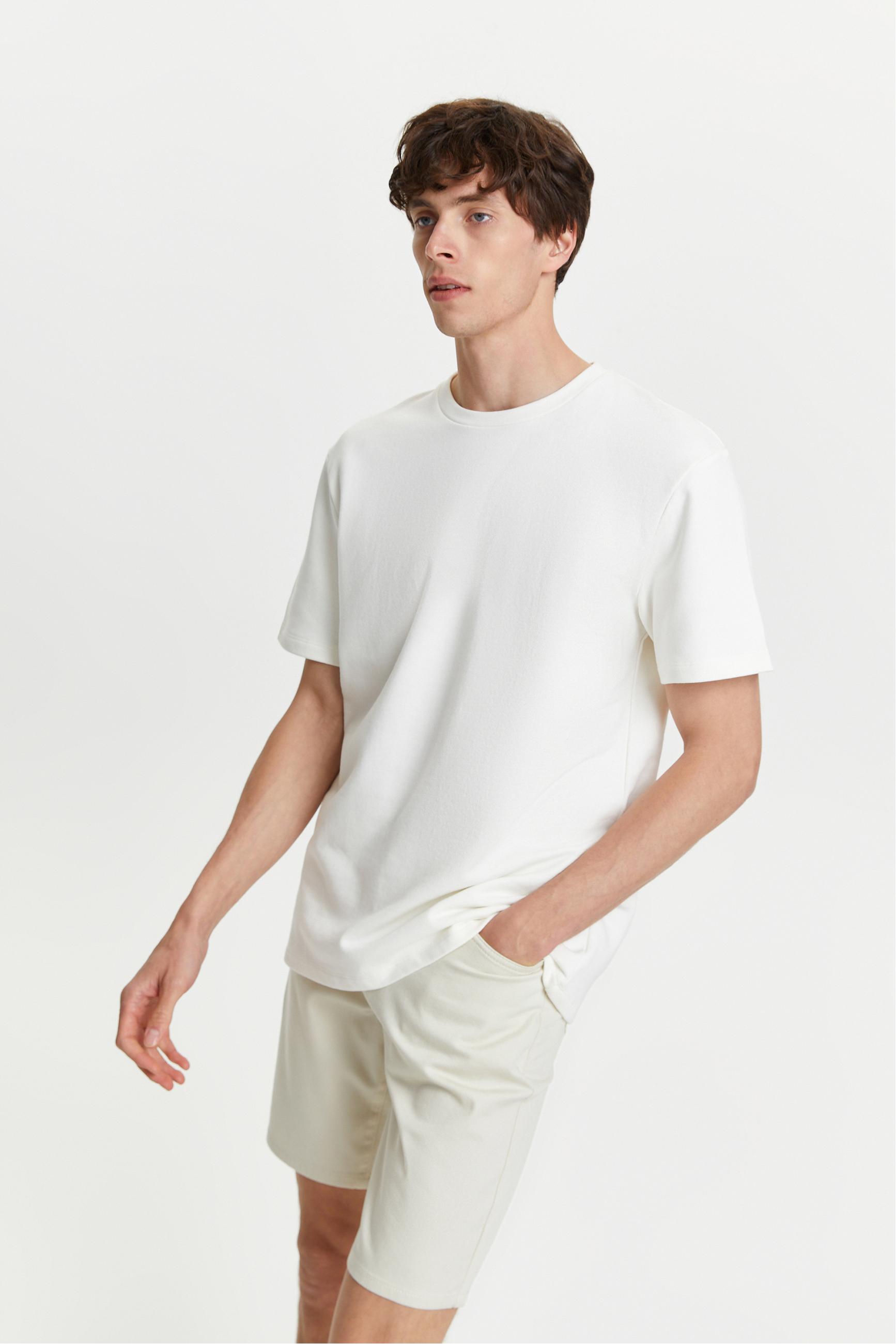 BİSİKLET YAKA KISA KOLLU SWEATSHIRT