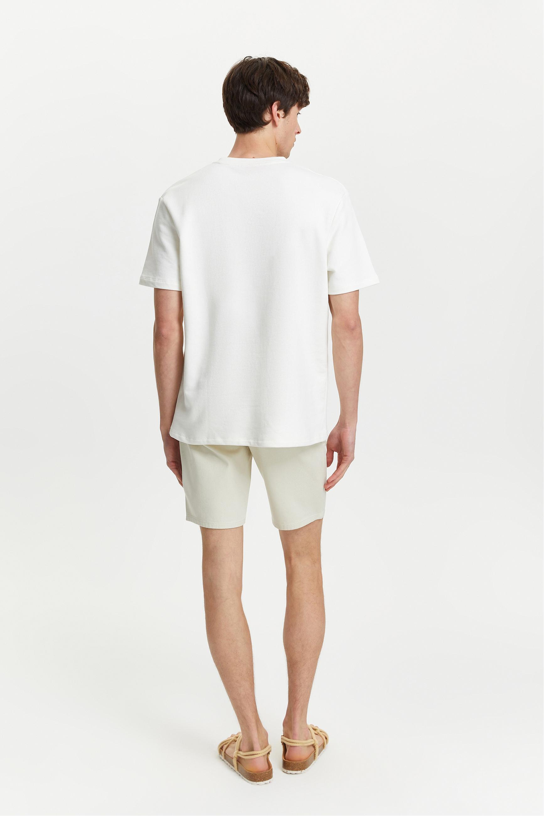 BİSİKLET YAKA KISA KOLLU SWEATSHIRT