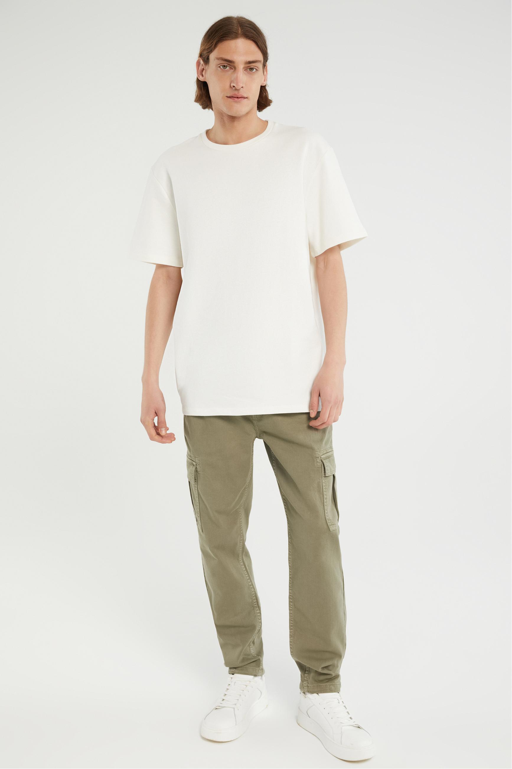 BİSİKLET YAKA KISA KOLLU SWEATSHIRT