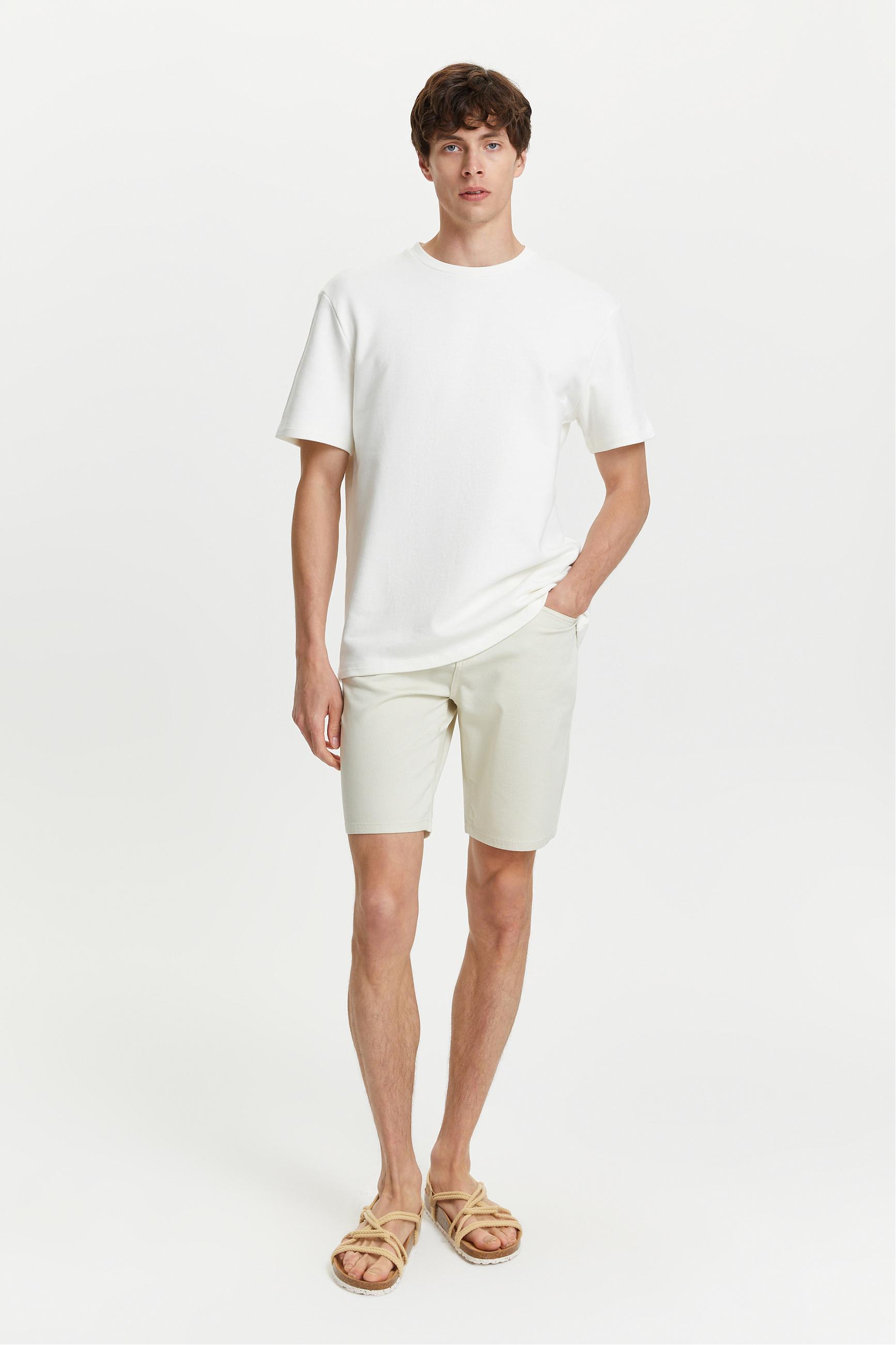 BİSİKLET YAKA KISA KOLLU SWEATSHIRT