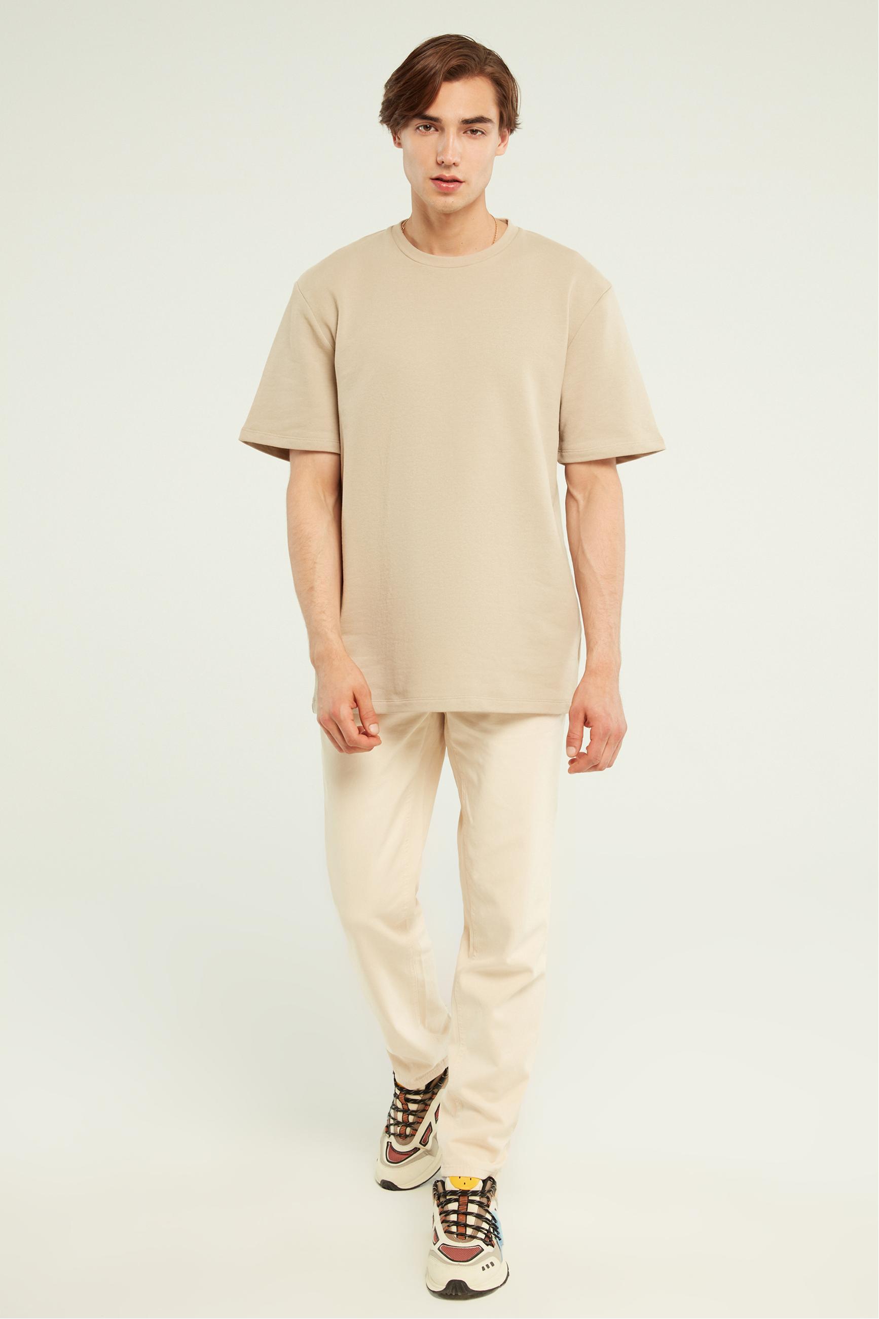 BİSİKLET YAKA KISA KOLLU SWEATSHIRT