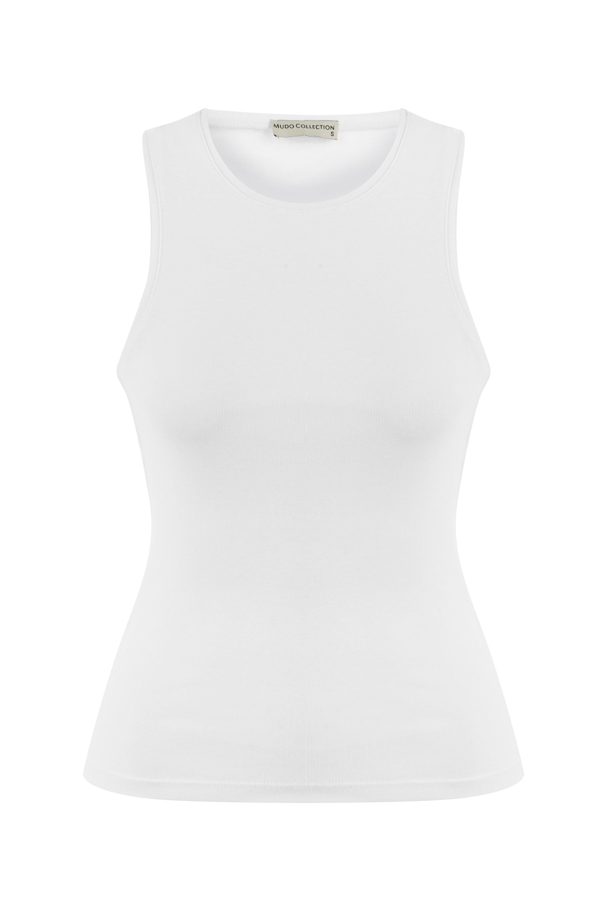 BİSİKLET YAKA KOLSUZ BASIC ATLET