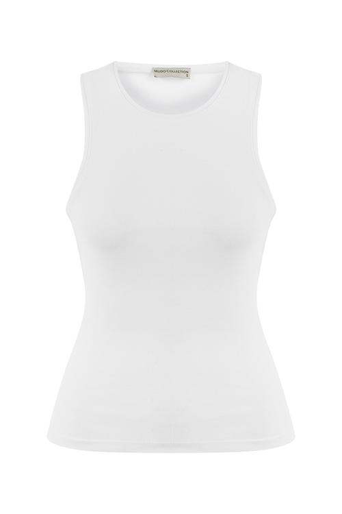  BİSİKLET YAKA KOLSUZ BASIC ATLET